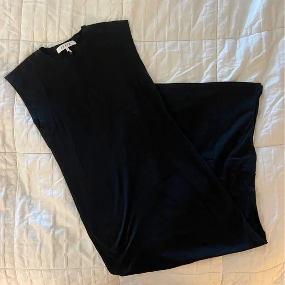 NWOT Frame Le Muscle Maxi Pima Cotton Black - Size XS - Picture 9 of 9